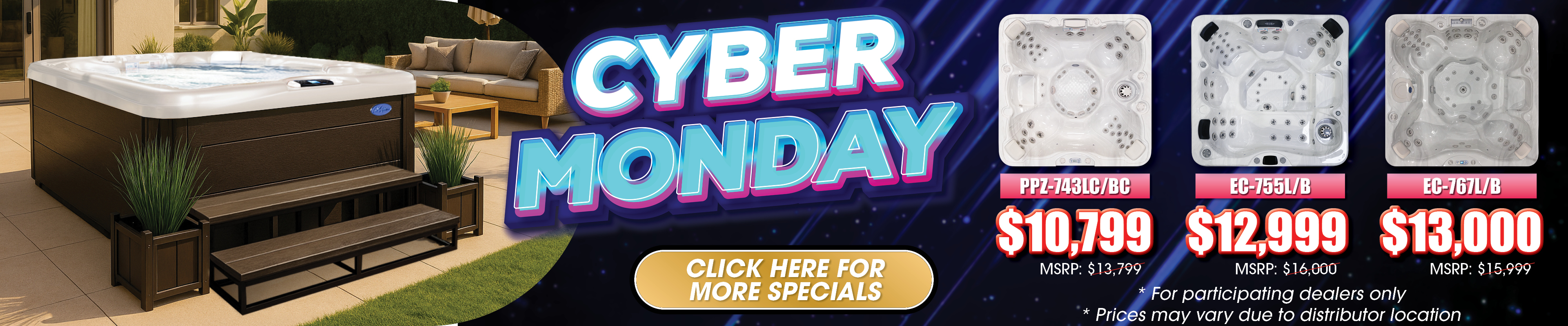 Calspas hot tub being used in a family setting - Milpitas